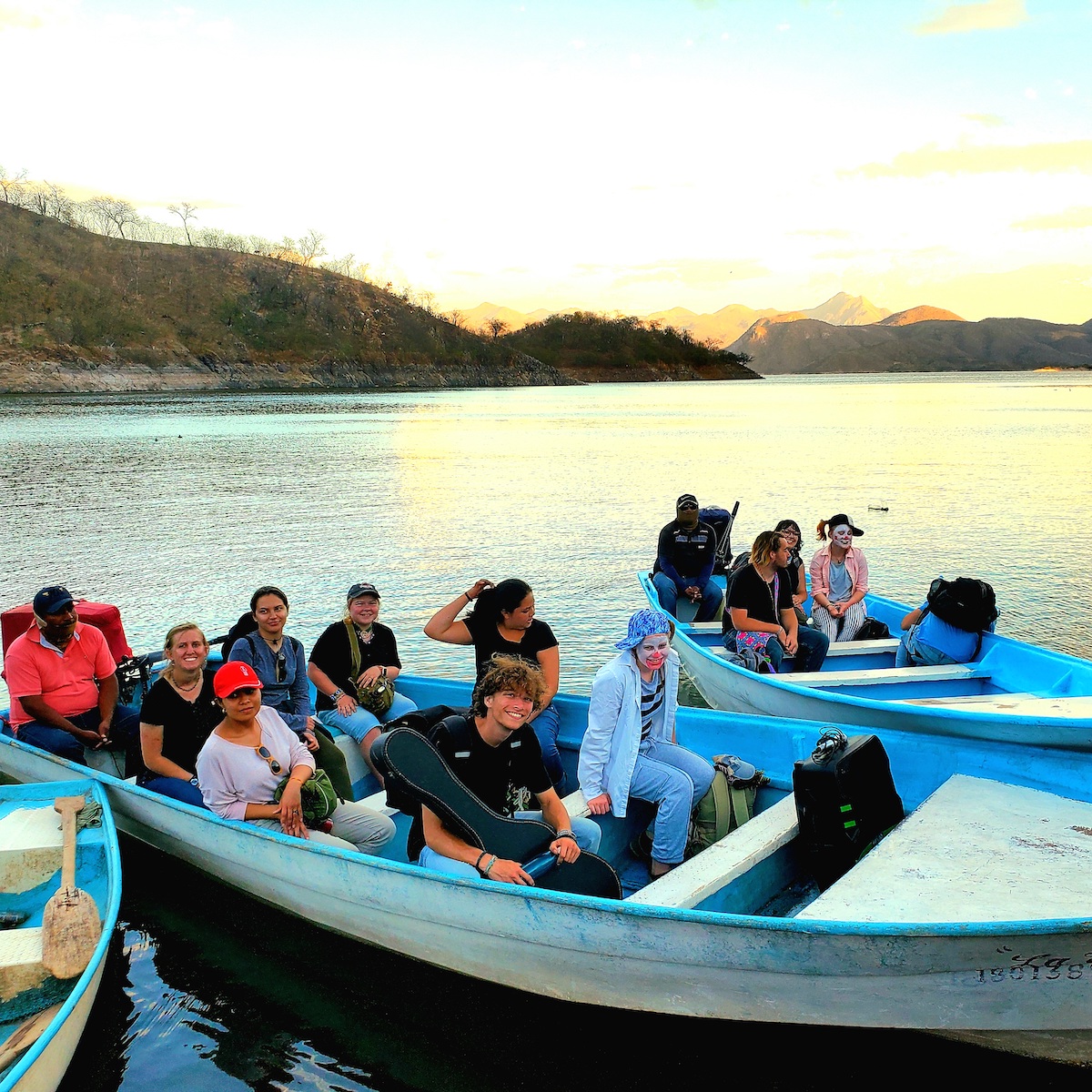 boatride to reach the lost